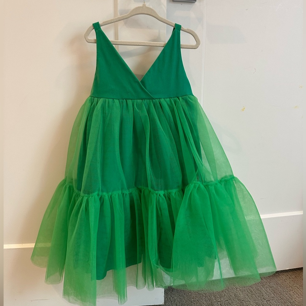 Mama Luma Green Kids Formal Dress 3T
